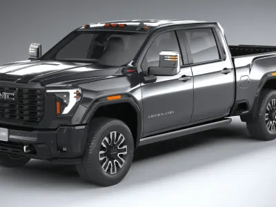 GMC Sierra Denali HD 2024 3D model
