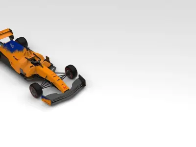 McLaren MCL34 Concept Design  3D model