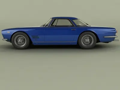 Maserati 5000 GT Allemano 3D model