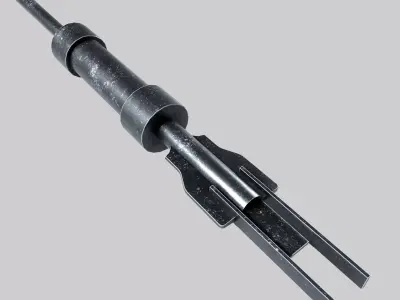 Tie Puller Low-poly 3D model