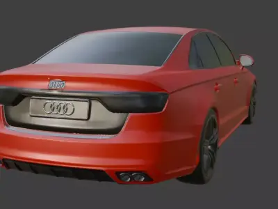 Audi Car 3D Model 3D model