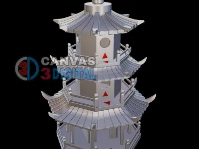 BIRD HOUSE 3D print model