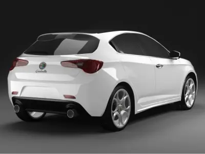 Alfa Romeo Giulietta 3D model