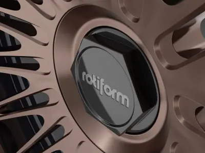 Wheel Rotiform NEK 3D model 3D model
