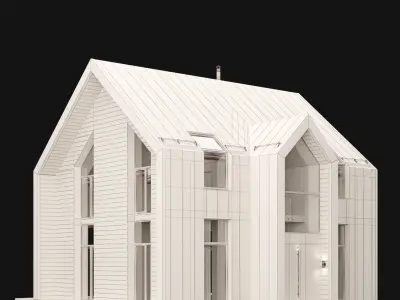 Modern house 06 3D model