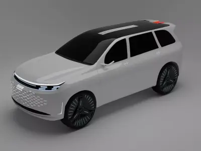 Car Concept SUV  3D model