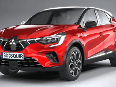 Mitsubishi ASX 2024 3D model