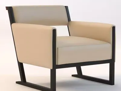 Emily Lounge Chair 3D model
