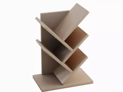 Small Bookshelf Pack 3D Model Collection