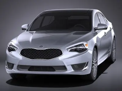 Kia Cadenza 2016 VRAY 3D model