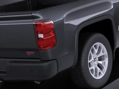 GMC Sierra crew cab 2014 VRAY 3D model