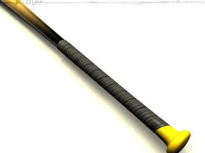 Baseball bat 3D model