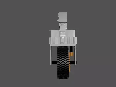 Auto robot  Low-poly 3D model