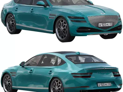 Genesis G80 3D model