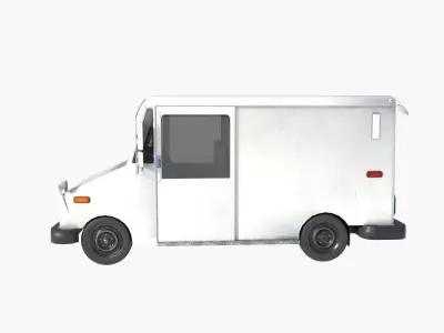 Grumman LLV Low-poly 3D model