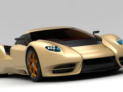 Anaconda GT 3 3D model