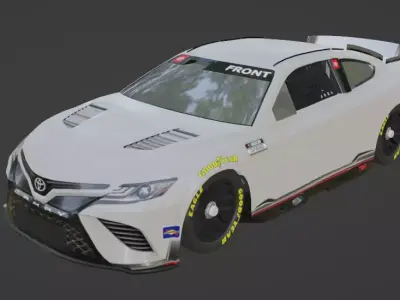 2023 Toyota Camry Nascar Next Gen Low-poly 3D model