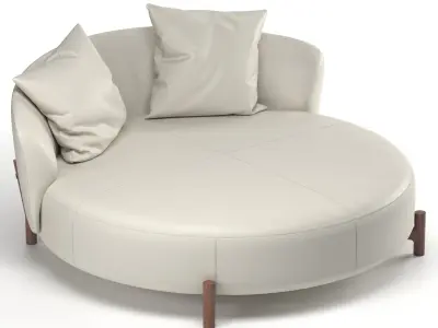 Amalia sofa by Natuzzi Italia 3D model