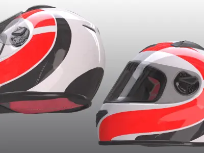 Helmet UVEX  3D model Low-poly 3D model