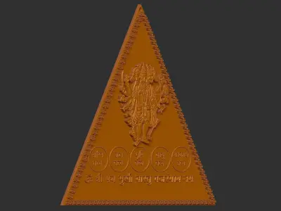 Hanumaan ji 3d model 3D print model