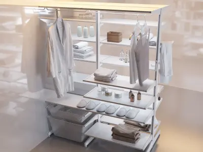 Bathroom accessories 3D model purchase
