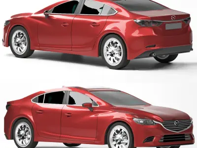 mazda 6 sedan 3D model