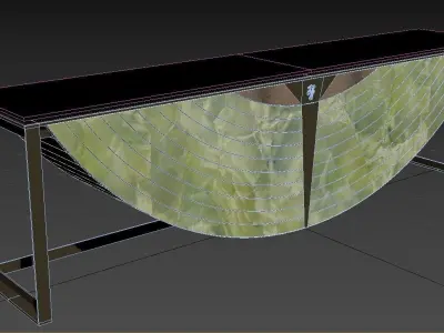 Visionnaire Equinox Bar Console 3D model