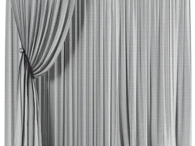 Curtain A9 3D model