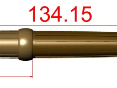 exclusive pen 3D print model