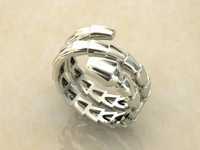bvlgari ring 3D print model