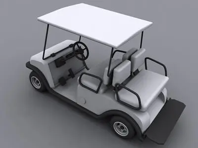 Golf Cart 3D model