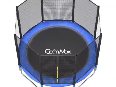Calmmax Trampoline Low-poly 3D model