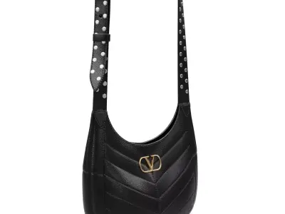 Valentino Garavani Hoboho Small Nappa Bag Low-poly 3D model