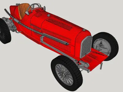 Alfa Romeo P3 Printable 3D print model
