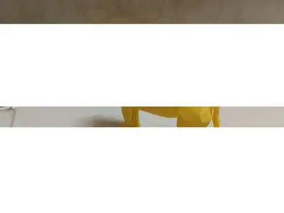 Lion - Low Poly  3D print model