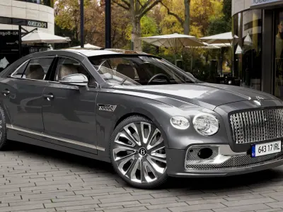 Bentley Flying Spur Mulliner 2022 3D model
