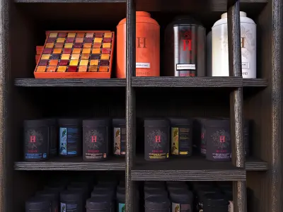 Franke T200 1 and Hediard The French Luxury Gourmet since 1854 3D model