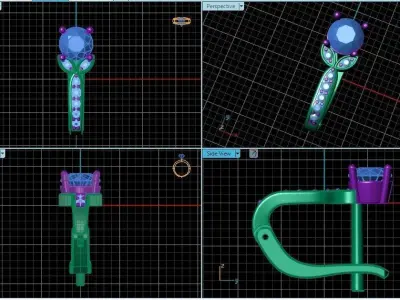 Earrings n 65 3D print model