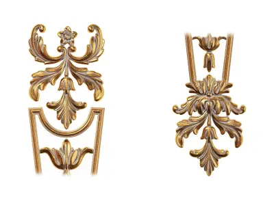 Classic carved 240 3D model