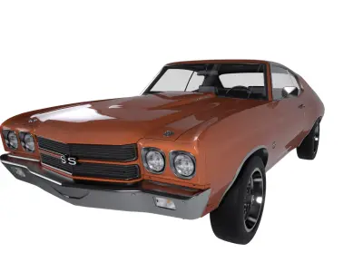 Chevrolet - 1970 - Chevelle SS 454 3D model
