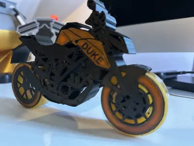ktm duke 3D print model