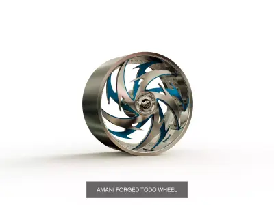 best seller RUCCI forged wheels 3D Model Pack