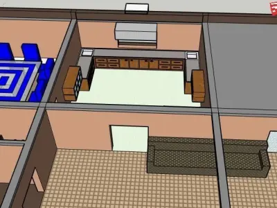 Nash House 3D model