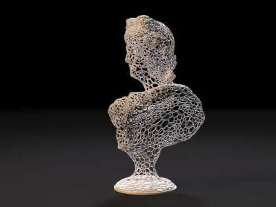 Apollo Bust 3D print model
