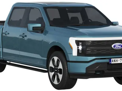 F-150 Lightning 2022 3D model