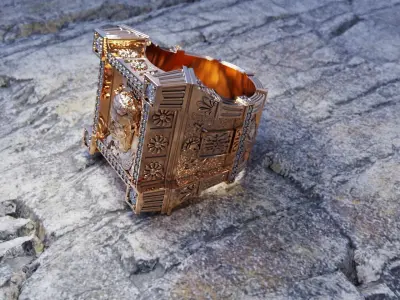 Man Ring Guy Julius Ceasar 3D print model