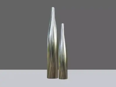 Silver Bottles - Garrafas de Prata Low-poly 3D model