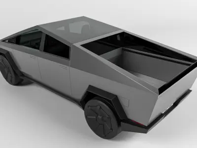 tesla Cybertruck 3D model