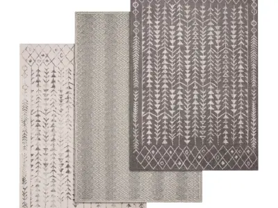 Rug Set 2176 3D model