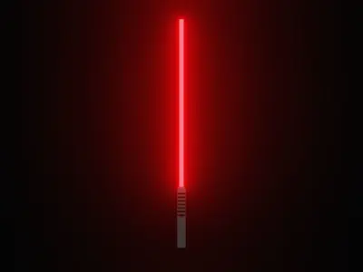 Lightsabers Free low-poly 3D model